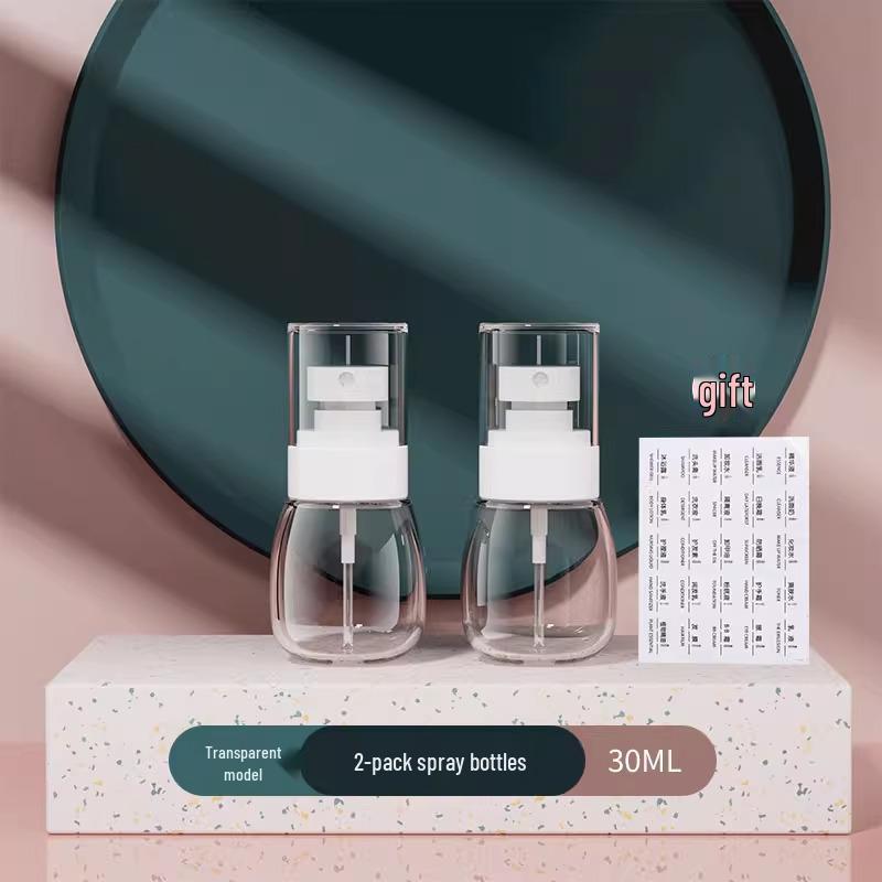 Дорожный флакон-спрей ультрамелкого распыления для увлажнения лица и использования спирта