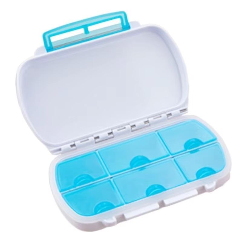 Еженедельная таблетка органайзер для лекарств дорожный 6-дневный дозатор для хранения таблеток чехол креативные многофункциональные упаковочные коробки для хранения лекарств