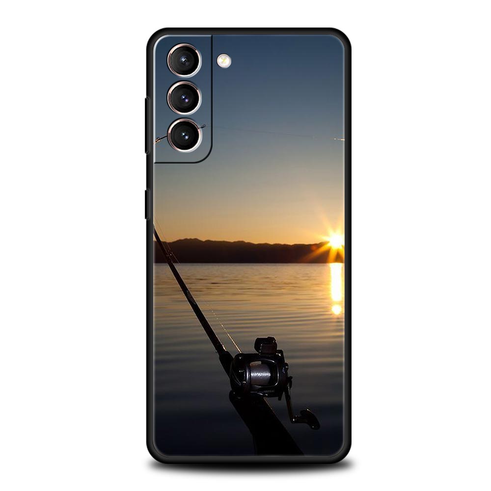 Рыбалка Чехол для телефона Для Samsung Galaxy S24 S23 S22 S20 Ultra S21 FE 5G S10 S9 Plus S10E S8 Мягкий силиконовый чехол