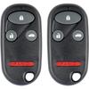 Замена брелока для Honda Accord 1998-2002 / Acura TL 1999-2003, Бесключевой пульт дистанционного управления, KOBUTAH2T, 4 кнопки, 2 шт.