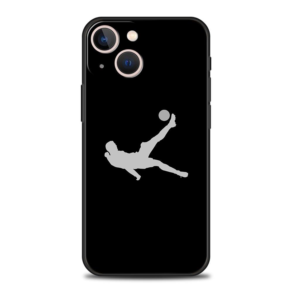 Football Player Soccer Art Phone Case For iPhone Samsung Galaxy Redmi Xiaomi Oppo OnePlus Note S A 7 8 9 10 11 12 13 14 20 21 22 23 53 54 Pro Ultra