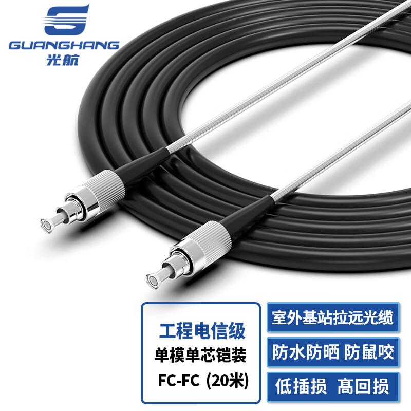 Telecom-Grade Field Armored Single-Mode Fiber Patch Cable