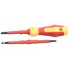 3Pcs/set 3-in-1 Insulated Screwdriver Set Multi-Purpose Electrician Screwdriver Bits Slotted Cross Head PH1 PH2 Repaire Tools