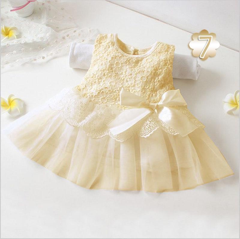 Разноцветное сетчатое платье принцессы без рукавов с бантом для девочек