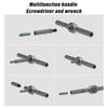 42-in-1 Magnetic Screwdriver Set with Ratcheting Handle Ergonomic Design High Hardness Multi Bit Magnetic
