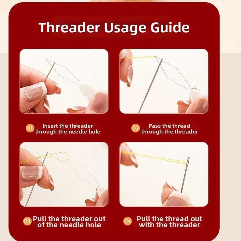 Portable Needle And Thread Kit Threads Sewing Supplies Organizer DIY Sewing Box Set  Apparel Sewing