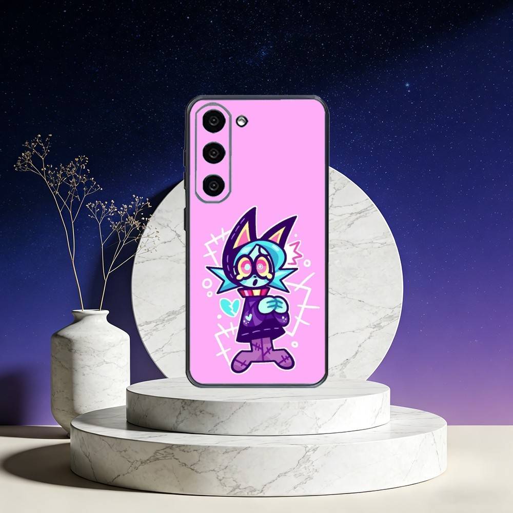 Anime P-Psychocuties Phone Case For Samsung Galaxy A73,A72,A71,A70,A53,A52,A51,Others Soft Black Cover