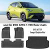 Водонепроницаемые коврики TPE для пола и багажника для BYD ATTO 1, Seagull и Dolphin Mini (Левый/Правый привод, 2026)