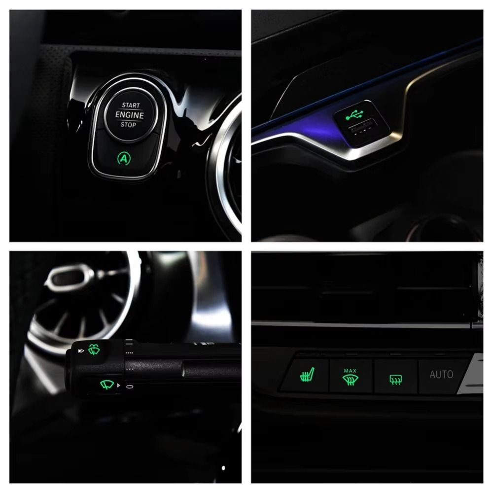 Circuit Decal Car Sticker Switch Label Truck Rocker Decoration Car Accessory