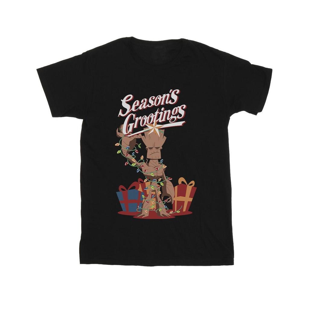 Marvel Mens Marvel Comics Groot Season´s Grootings T-Shirt