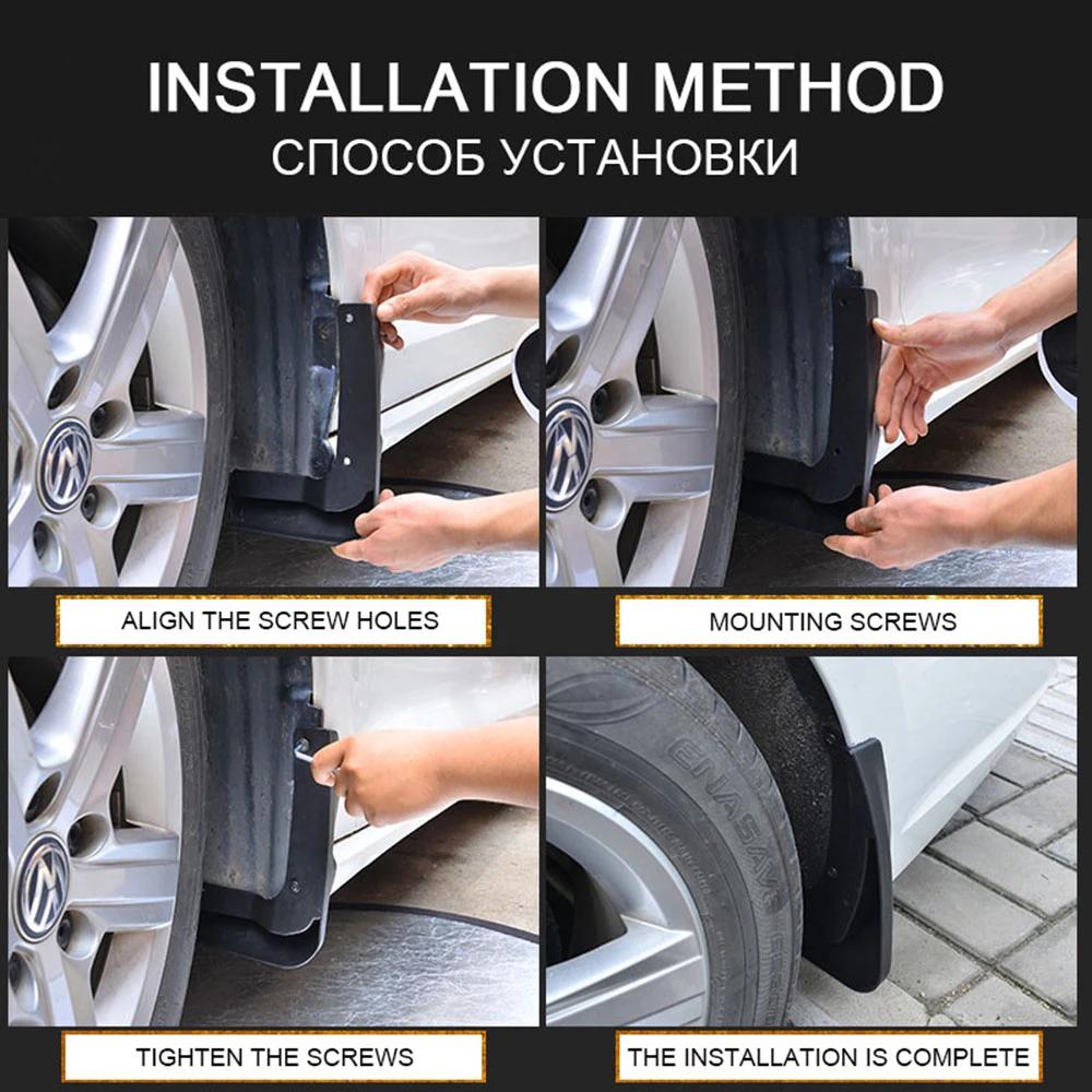 Брызговики для Chevrolet Cruze Sedan 2016 2017 2018, брызговики, крылья, передние и задние колеса, 4x автомобиль