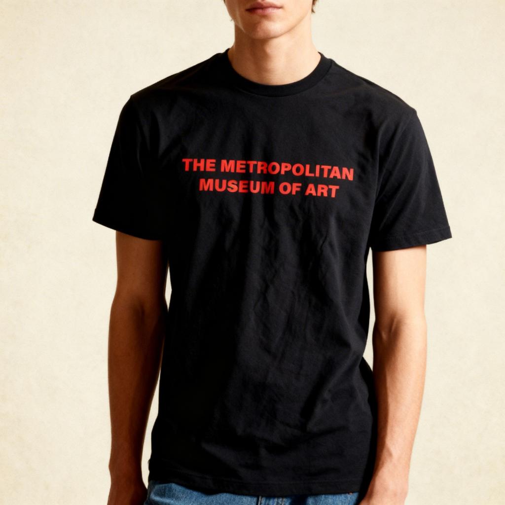 THE METROPOLITIAN MUSEUM OF ART GRAPHIC LOGO T SHIRT Unisex T-Shirt