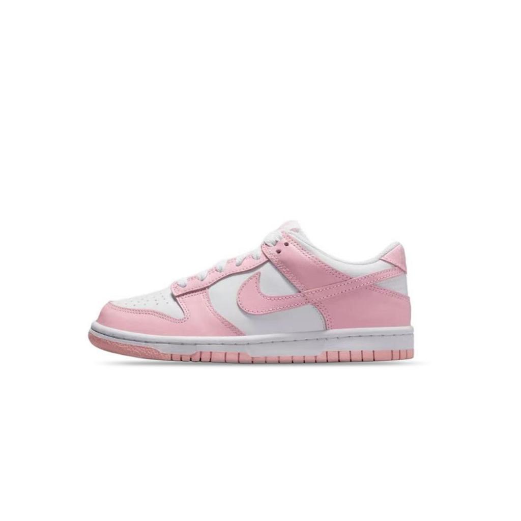 Nike Dunk Slip Resistant Abrasion Resistant Low top Skateboard Shoes Women's Pink FB9109-125(Team840-)