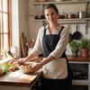 Towel Pockets Cross Back Apron Sleeveless Catering Work Clothes Kitchen Apron  Restaurant