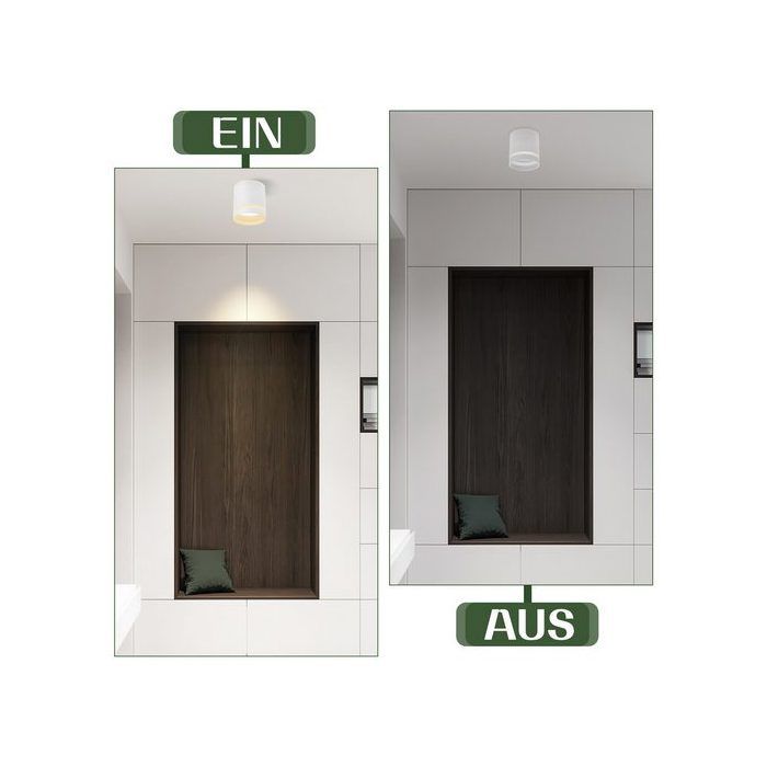 Spot encastré rond NETTLIFE GX53 15W Blanc chaud