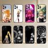 Чехол для телефона D-Death Misa N-Note для iPhone 17, 16, 15, 14, 13, 12 Plus, Max, Мягкий силиконовый, Черный