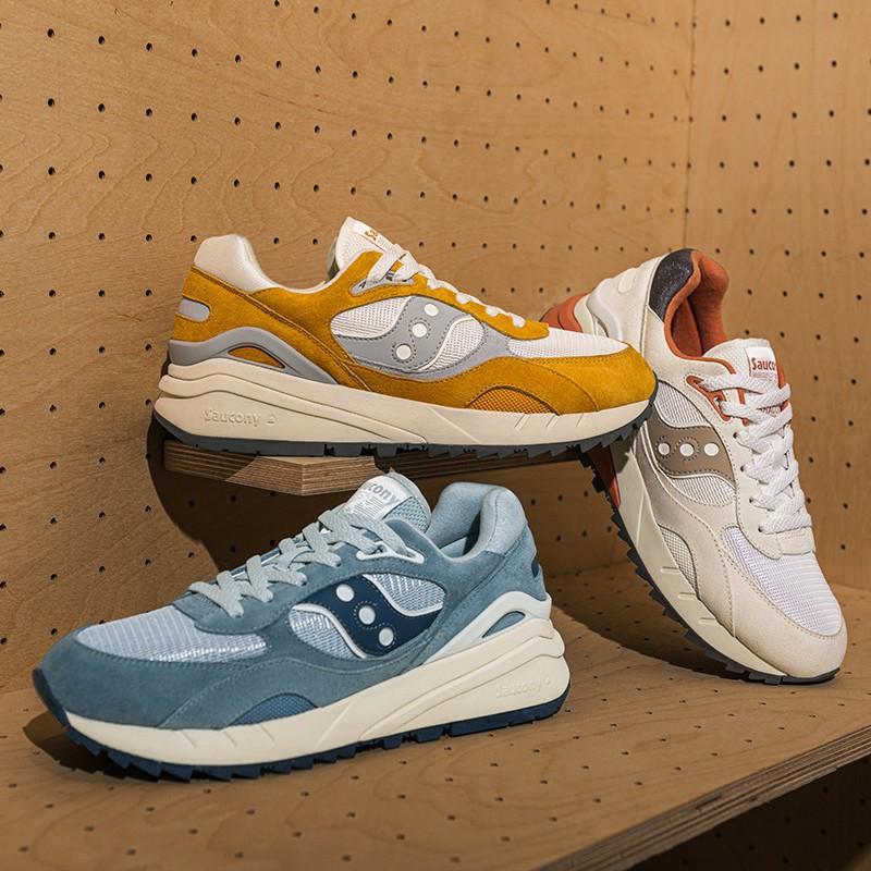 SAUCONY Кроссовки для бега Shadow 6000 Унисекс Сине-серые - S79050-6