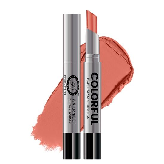 Помада Fashion Colour Colorful Non Transfer Lipstick 2.6 г | Водостойкая и стойкая | Доступна в 12 оттенках | (301- СВЕТЛО-КОРАЛЛОВЫЙ, 2.6)