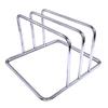 Otake Sangyo Cutting Board Stand, 2-Piece Cutting Board Stand, Extra Thick Stainless Steel, Silver, Made In Japan, Tsubame-Sanjo