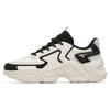 New Anti Slip Wear Resistant Low Top Chunky Sneakers Women's White Black 122318886-1