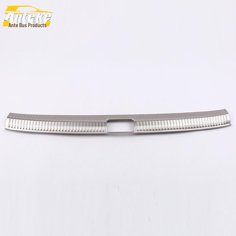 Защитная накладка заднего бампера из нержавеющей стали для защиты багажника и задней двери