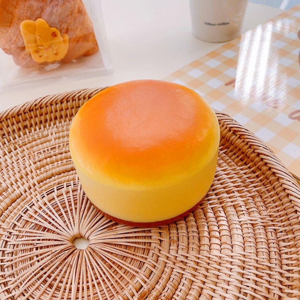 Bread Toast Food Creative Simulation Donuts Slow Rising Squeeze Stress Relief Toys Spoof Tease People Desktop Toy