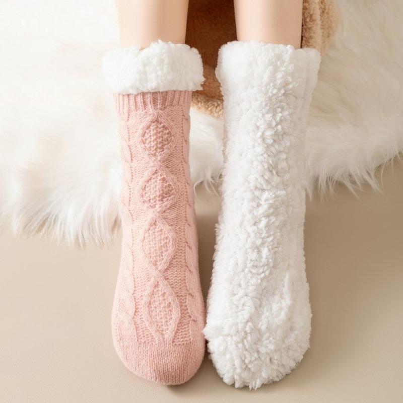 Autumn and Winter Home Warm Socks Floor Socks Warm Foot Women's Socks
