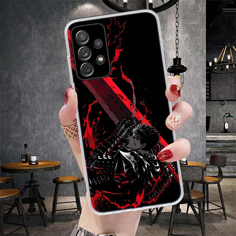 G-Guts B-Berserks Аниме Мягкий Чехол Для Телефона Для Samsung Galaxy S22 S23 S24 S25 Edge S26 Ultra S20 FE S21 Plus + Fundas Coque Galaxy