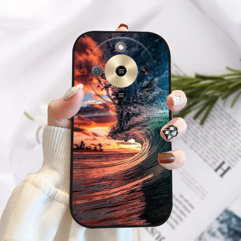 Чехол для Honor X9D Мягкий ТПУ Силиконовый Чехол для Телефона Для Honor Magic8 Lite X70 HonorX70 HonorX9d Задняя Крышка Coque Противоударный Fundas