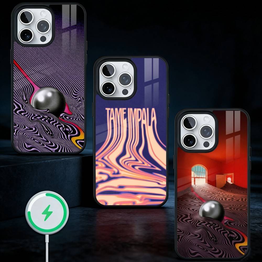 Чехол-бампер Tame I-Impala для iPhone 17, 16, 15, 14, 13 Plus, Pro Max, магнитный, для беспроводной зарядки Magsafe
