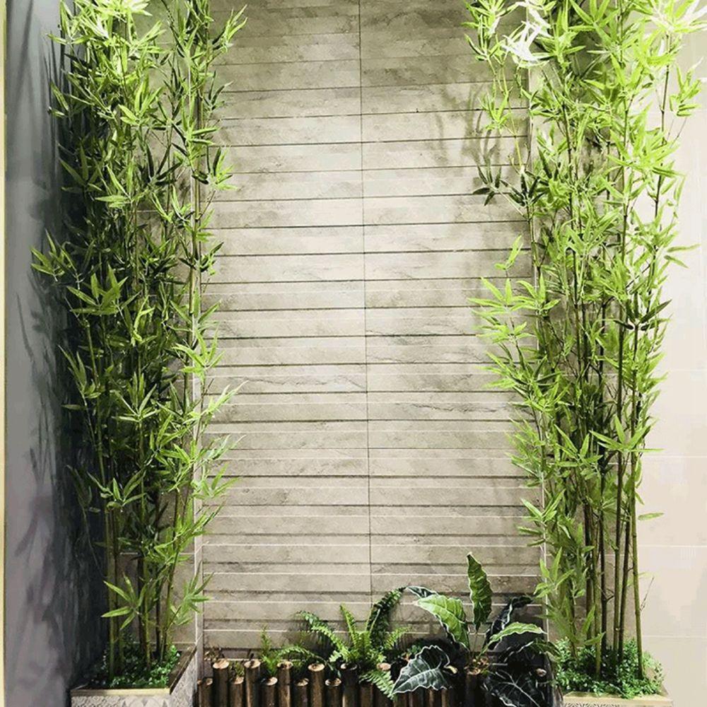 Предметы домашнего декора Листья бамбука Искусственные бамбуковые ветви Искусственные растения Имитация листьев