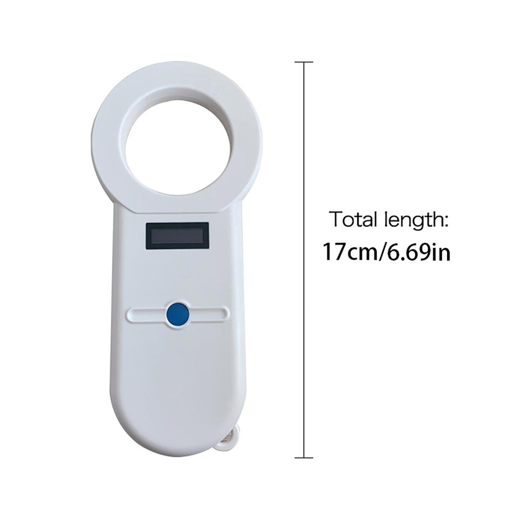 Sensitive Digital Scanner ISO11784 5 Animal ID Reader Chip Transponder USB Handheld Microchip Scanner for Dog Cat Horse