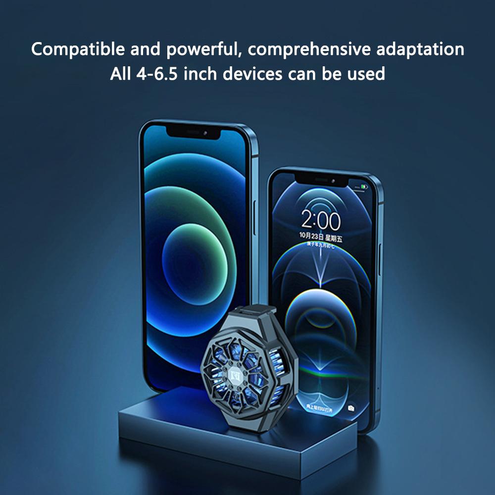 N3 Clip-On Phone Радиатор Охлаждающий Вентилятор Смартфон Прямая Трансляция Игровой Охладитель Рассеивания Тепла