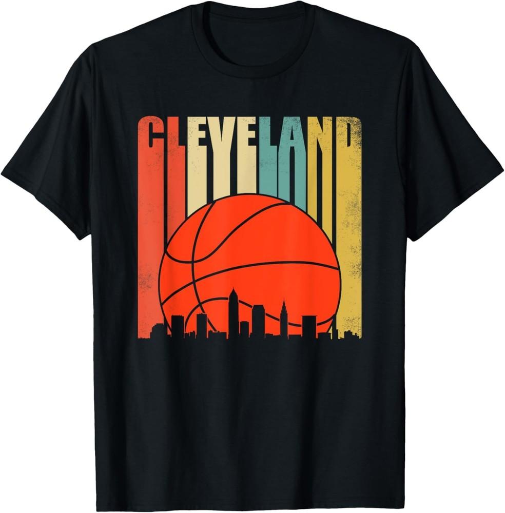 Vintage Cleveland Basketball Shirt Ohio T-Shirt Unisex T-Shirt