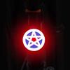 Outdoor Led Warning Bike Lights USB Charging Tail Lamp Creative Bicycle Accessories