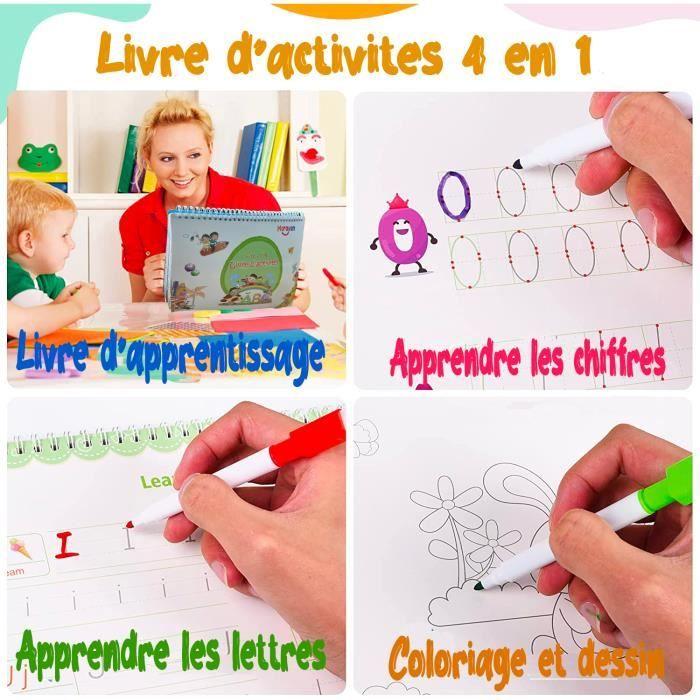 Jouet Enfant - MARAYAN - Busy Board - Jeu Éducatif - Apprentissage Alphabet - Motricité 3-5 Ans