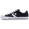 Star Player 76 Minimalist Versatile Low-Top Canvas Shoes Unisex Sneakers Black 161595C
