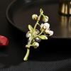 Броши для пожилых людей, брошь в виде цветка, листа, булавки для женщин, костюм, подвеска, модные броши, ювелирные изделия