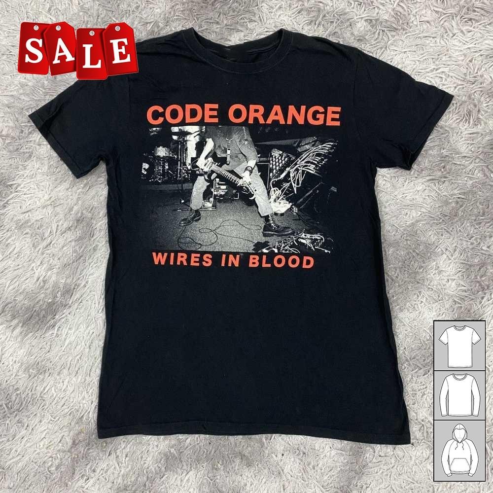 Новая популярная металкор группа Code Orange Подарок для фанатов Унисекс Все размеры Футболка TH610 Унисекс Футболка