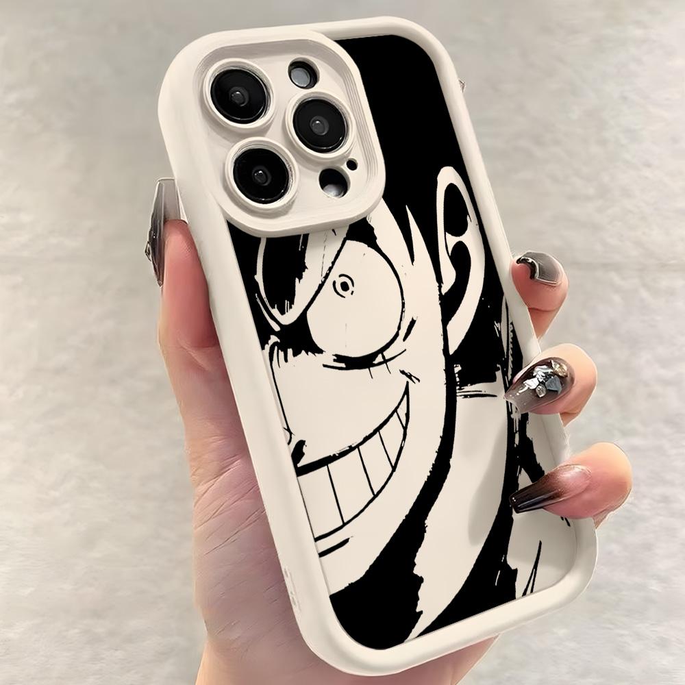 Чехол для телефона One Piece Луффи Зоро для iPhone 17e 17 16e 16 15 14 13 12 11 Air Pro Max Mini XR XS X 7 8 6 6s Plus Мягкий ТПУ