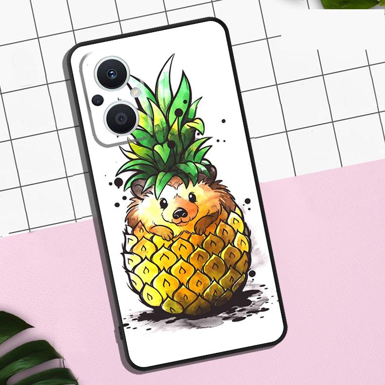 Чехол Животное Ежик Для OPPO Reno 7 8 10 11 12 13 Pro 13F 12F 11F 8T OPPO Find X8 Pro X6 X3 X5 Lite Обложка