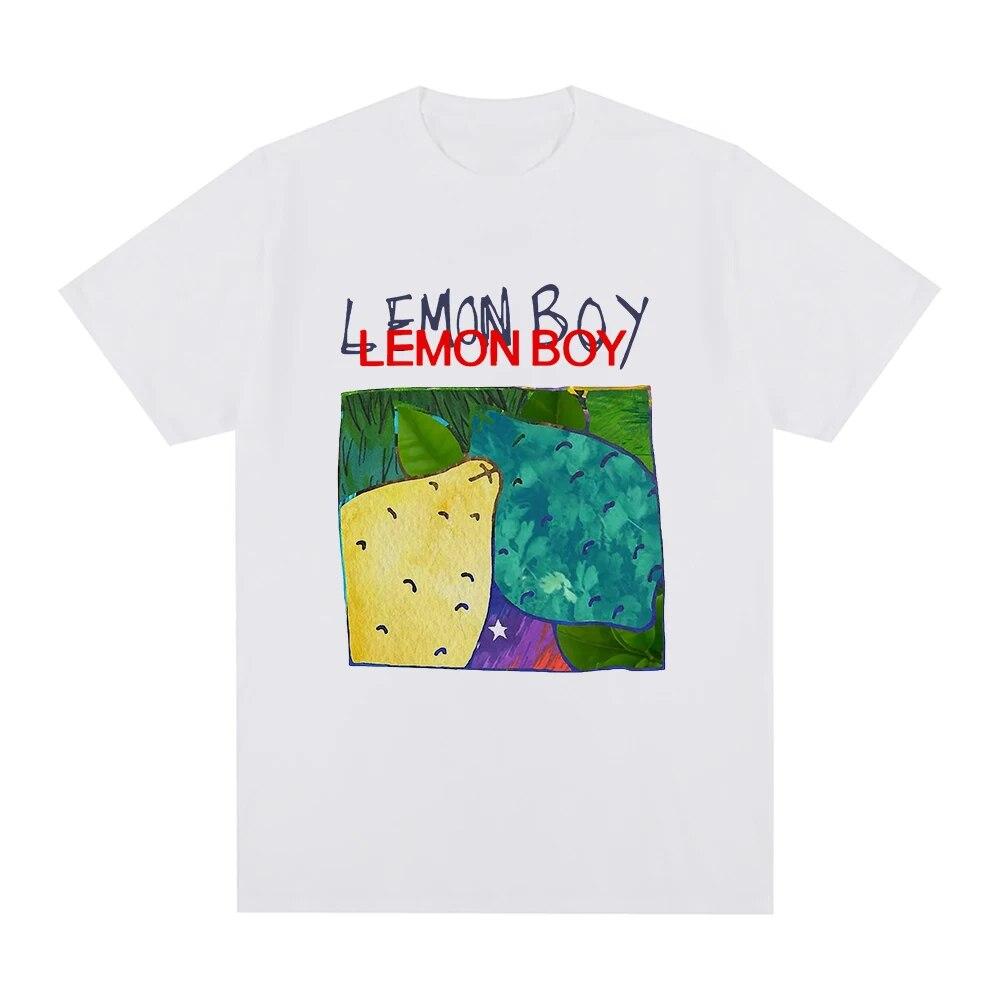 Классические футболки для мальчиков Cavetown Lemon, унисекс/женские футболки, свитшот в стиле хип-хоп, летняя футболка, хлопковая футболка, винтажная одежда