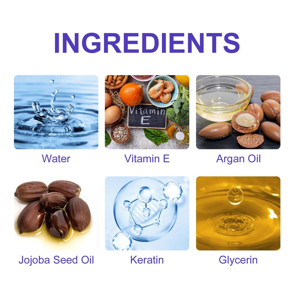 Фиолетовая маска для волос увлажняющая, от секущихся кончиков, после завивки, для сухих и раздраженных волос, смягчающая маска для волос