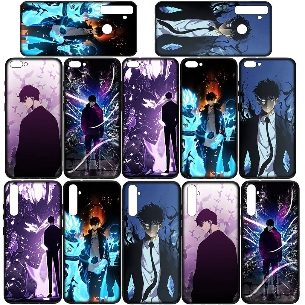 for Samsung Galaxy S25 S24 iPhone 17 16 15 Xiaomi Redmi Note 14 13 12 11 Plus Pro Max XR Phone Case Sung Jinwoo Solo Leveling Arise OPPO Huawei Cover