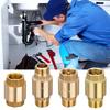 Thickened Brass Check Valves 6 Inch Vertical Design Leakproof Seal For Industrial And Home Use Preventing Reverse Flows