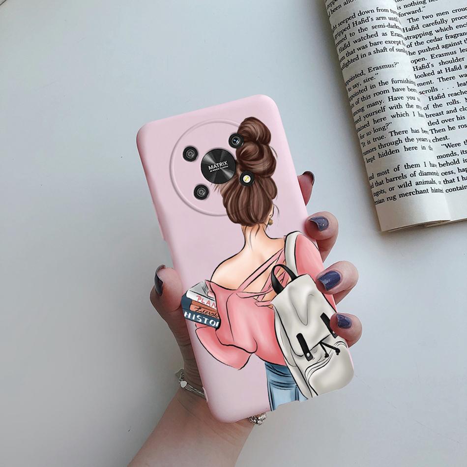 Case For Honor Magic 4 LITE X30 X9 5G Back Cover Super Mom Baby Fashion Girls Soft Phone Case Silicone Funda For Honor X30 Capa