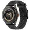 For Samsung Galaxy Watch FE 40mm/Watch7 44mm/40mm Silicone 20mm Multiple Holes Breathable Watch Strap