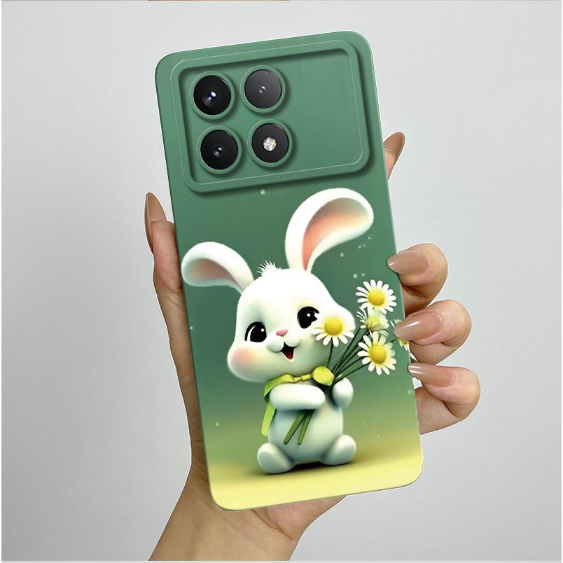Ударопрочный чехол для телефона Xiaomi Poco X6 Pro 5G Redmi K70E Красивые Бабочки Цветы Мягкий ТПУ Корпус Poco X6Pro Бампер Задняя Крышка