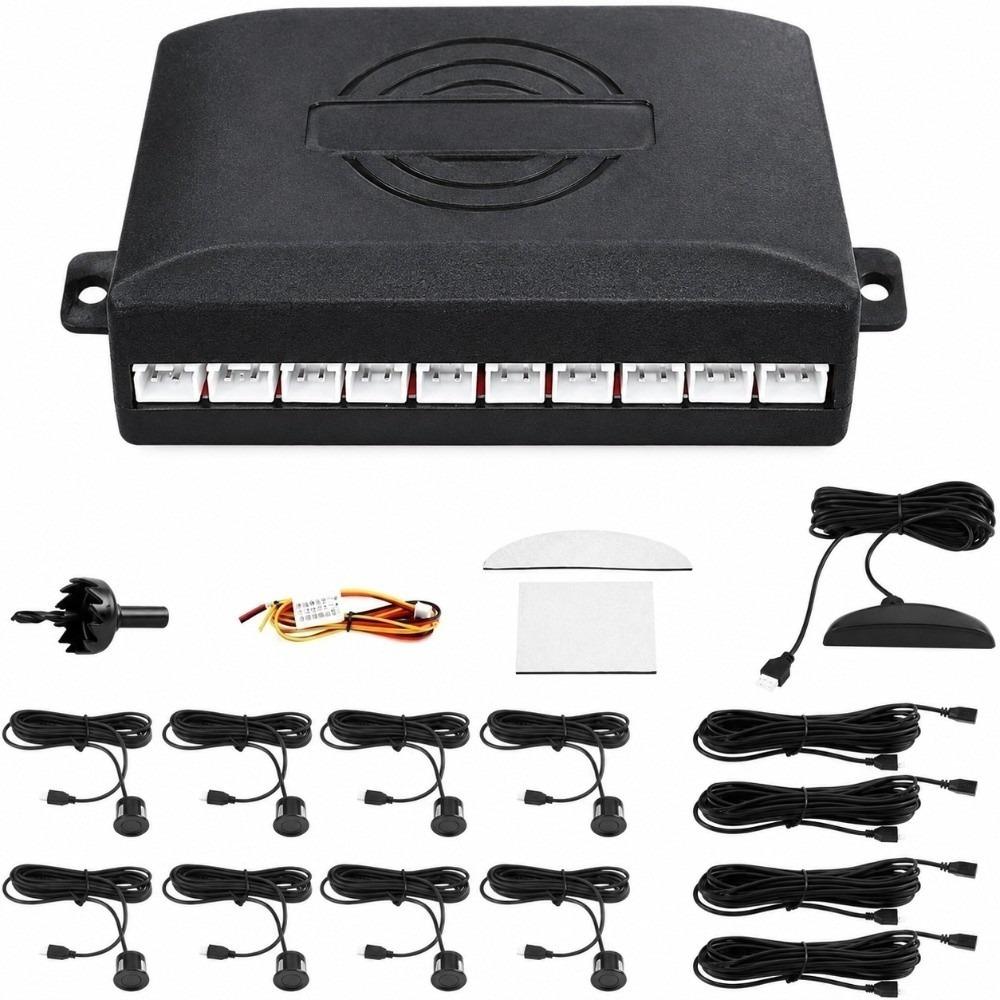 Digital LED Display Parking Sensors Automatic Detection Reverse System Vehicle Reverse Parking