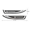 2PCS Car Side Door Body Fender Stickers Knife Badge For Volkswagen Golf 6 7 Passat Jetta B6 Touran MK5 Sticker SYSYZB-VWJD7